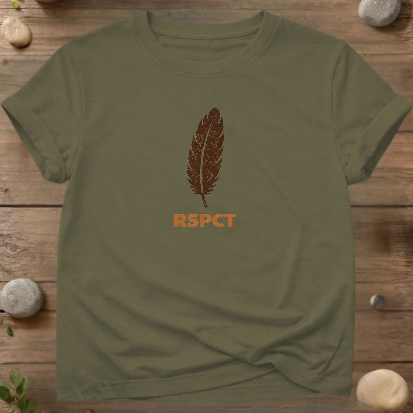 RSPCT – Minimal Feather Nature Statement Design