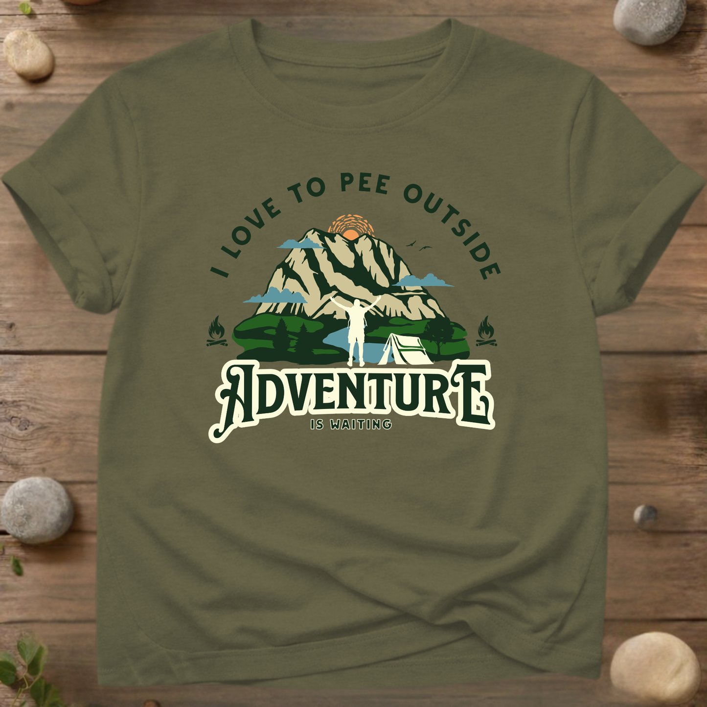I Love To Pee Outside T-shirt