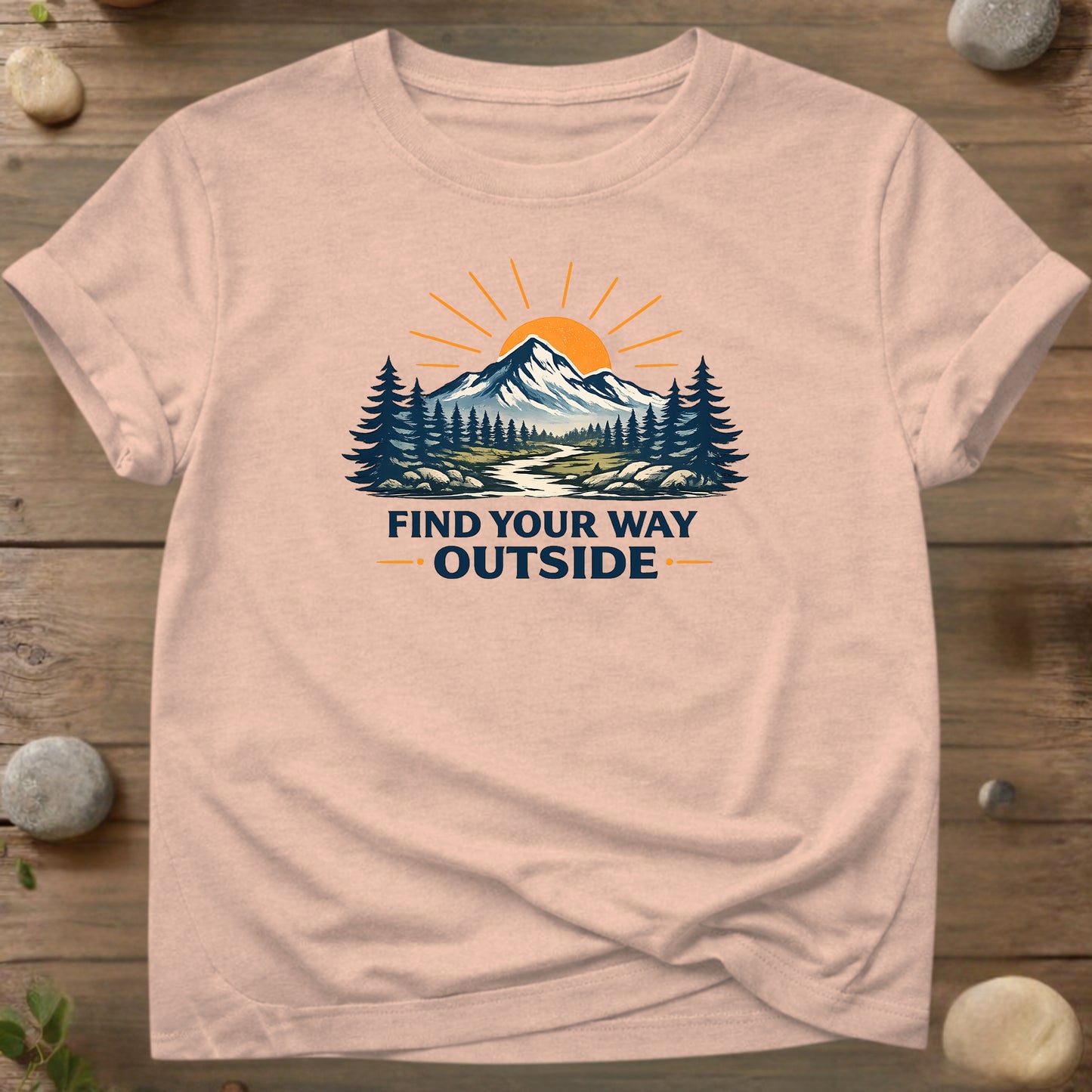 Find Your Way Outside Organic T-Shirt