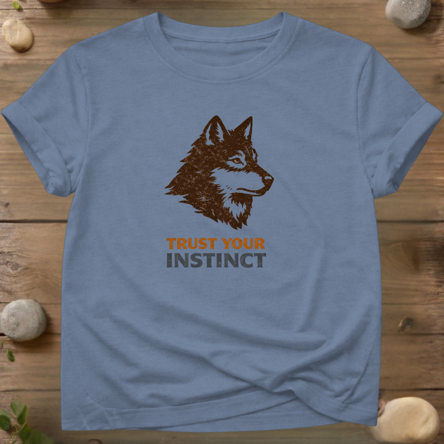 Trust Your Instinct | Wolf Spirit T-Shirt