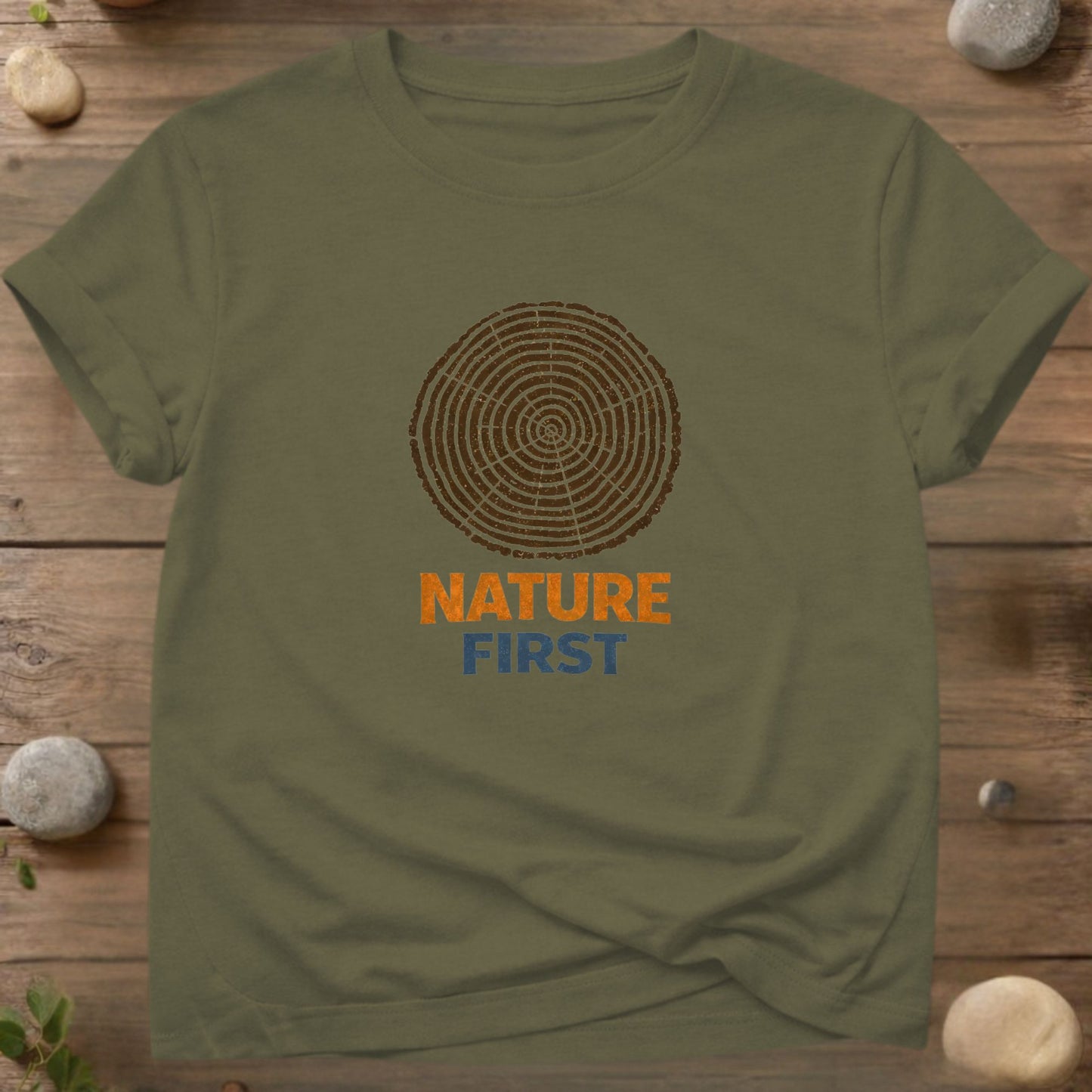 Nature First – Tree Rings Minimal Nature Design