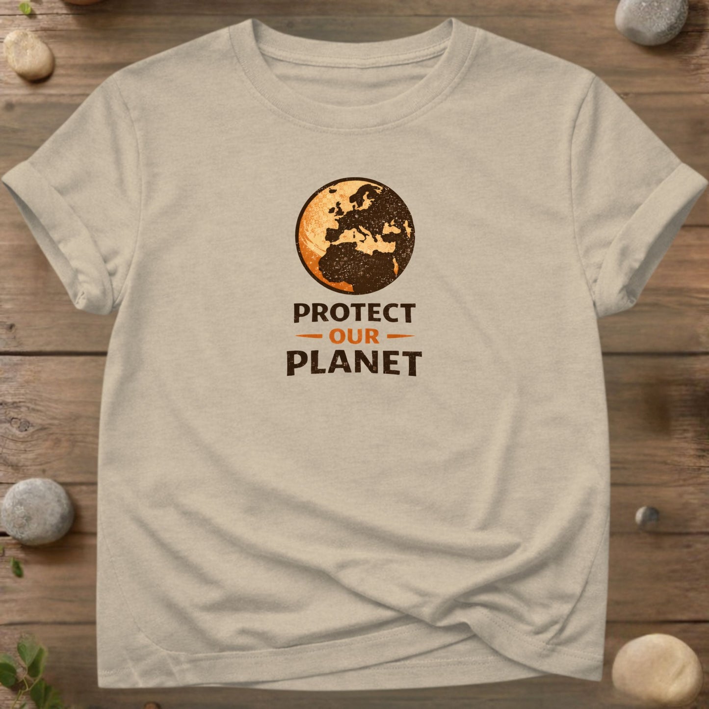 Protect Our Planet – Earth Preservation Statement Design