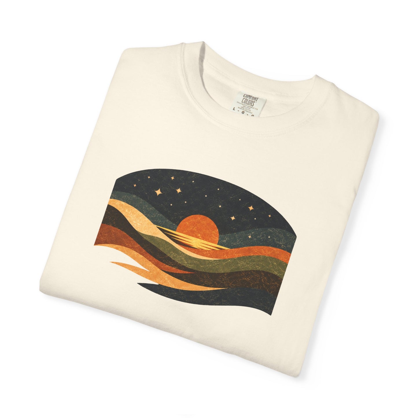 Retro Sunset Wave T-Shirt