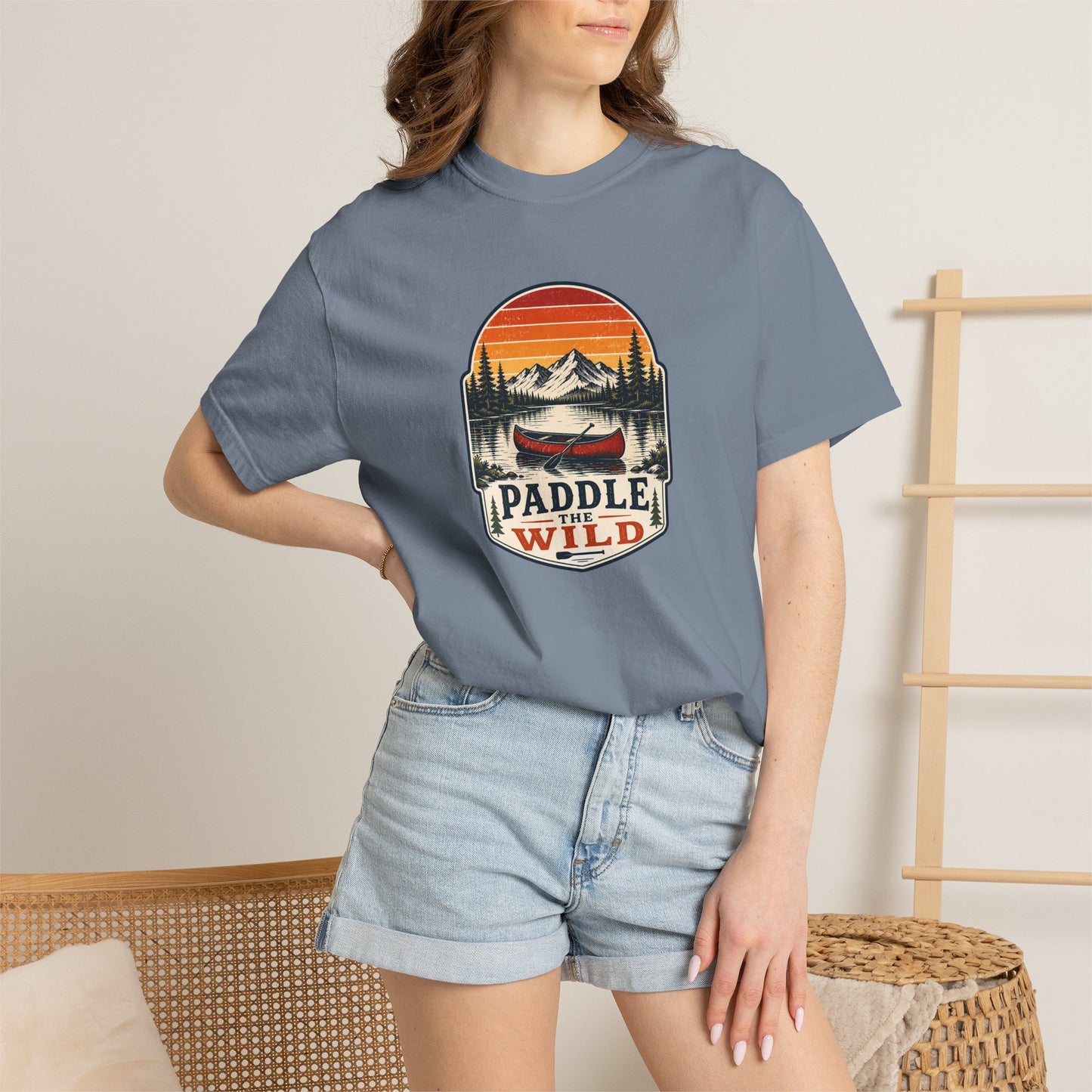 Paddle Wild Canoe T-Shirt