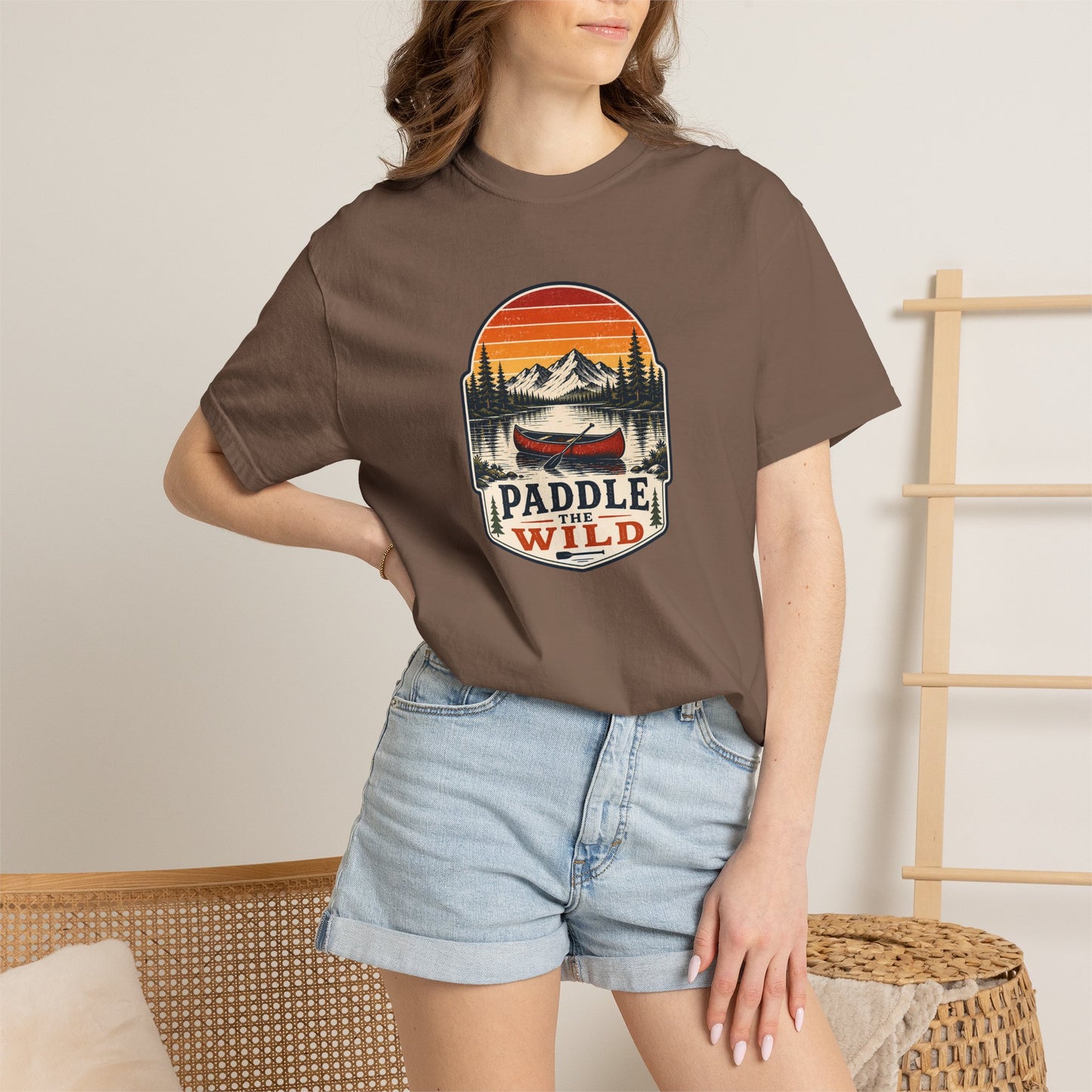 Paddle Wild Canoe T-Shirt