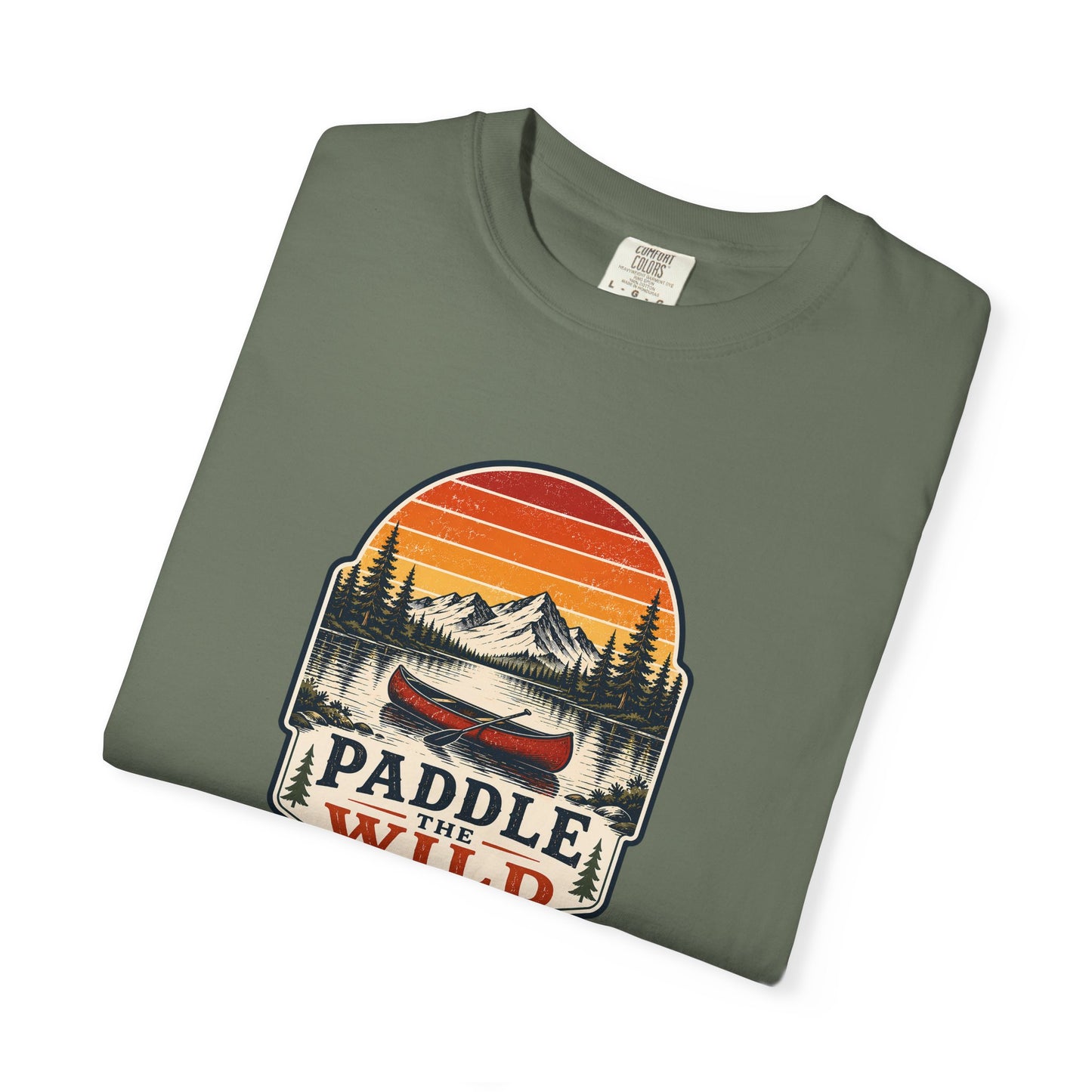 Paddle Wild Canoe T-Shirt