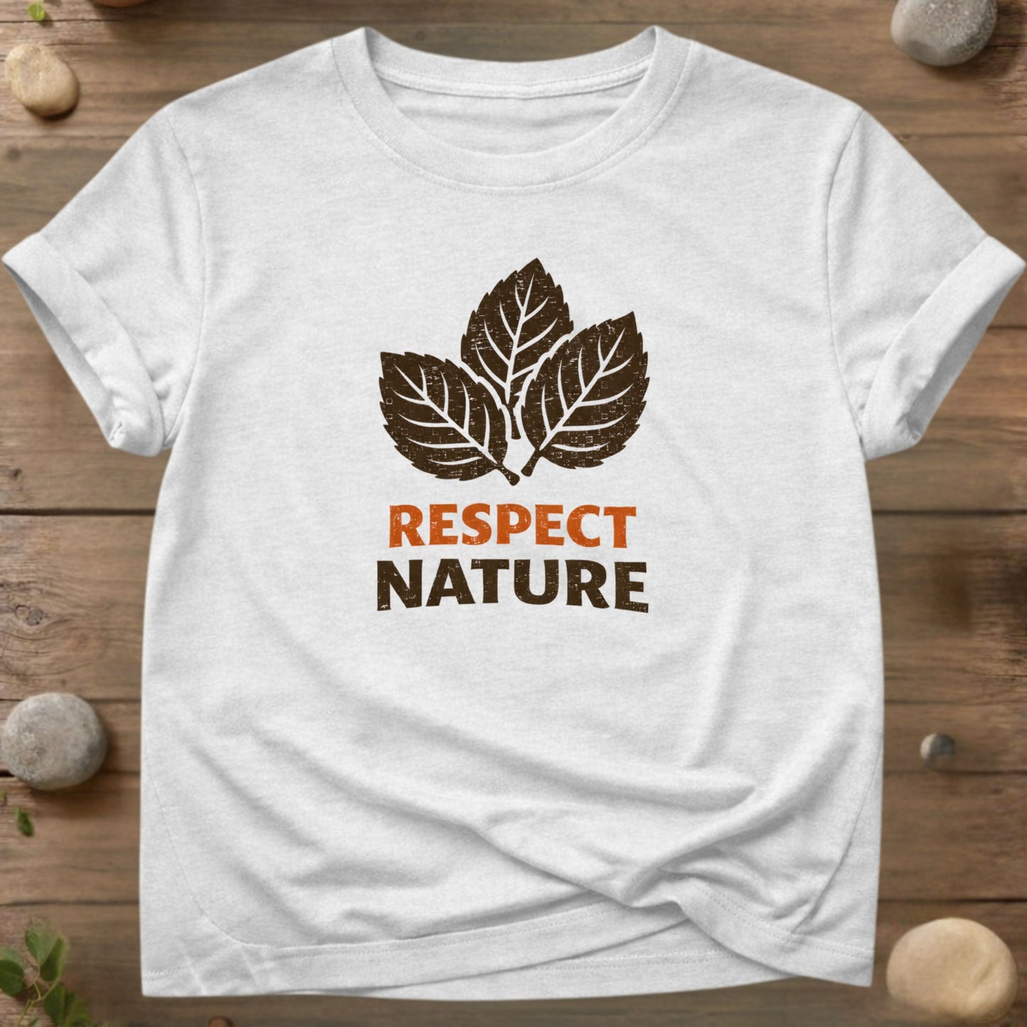 Respect Nature – Minimal Eco Statement Design