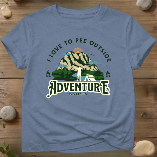 I Love To Pee Outside T-shirt