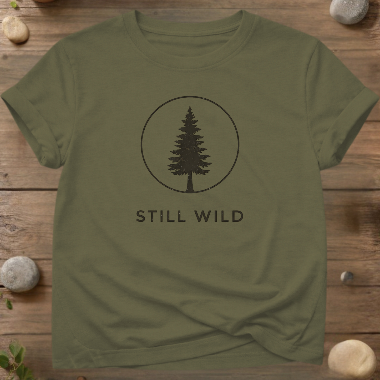 Still Wild | Minimal Nature T-Shirt