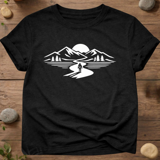 Into the Wild Path – Minimal Mountain Journey Design