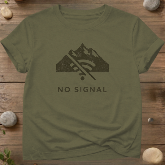 No Signal | Disconnect & Explore T-Shirt