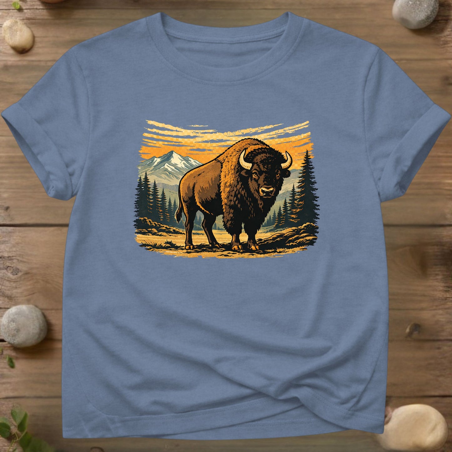 Guardian of the Plains – Wild Bison Design