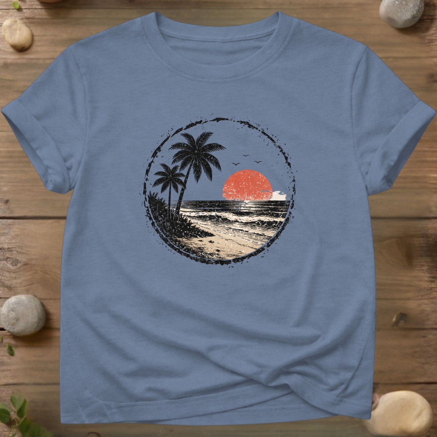 Vintage Palm Sunset T-Shirt
