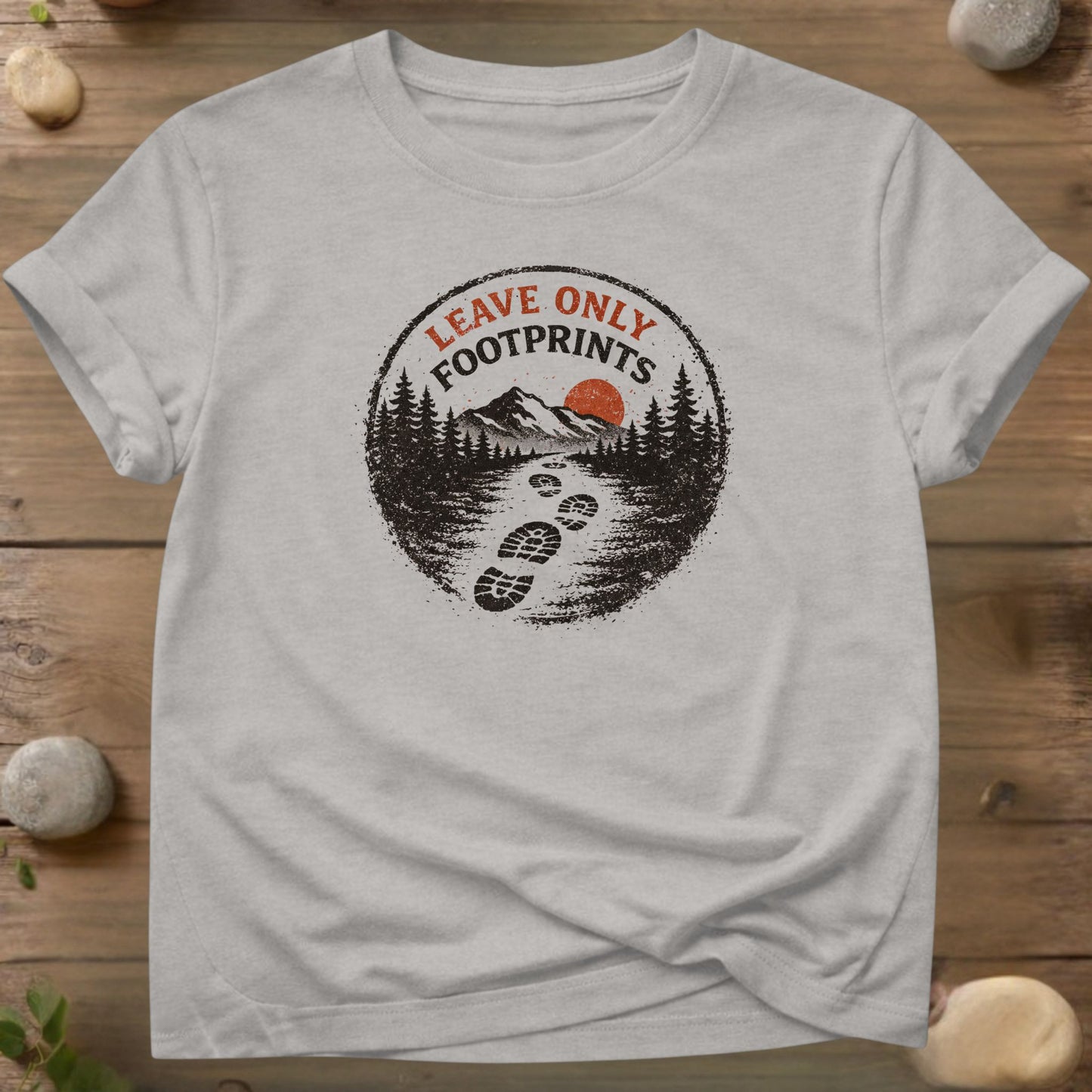 Leave Only Footprints T-Shirt