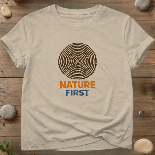 Nature First – Tree Rings Minimal Nature Design