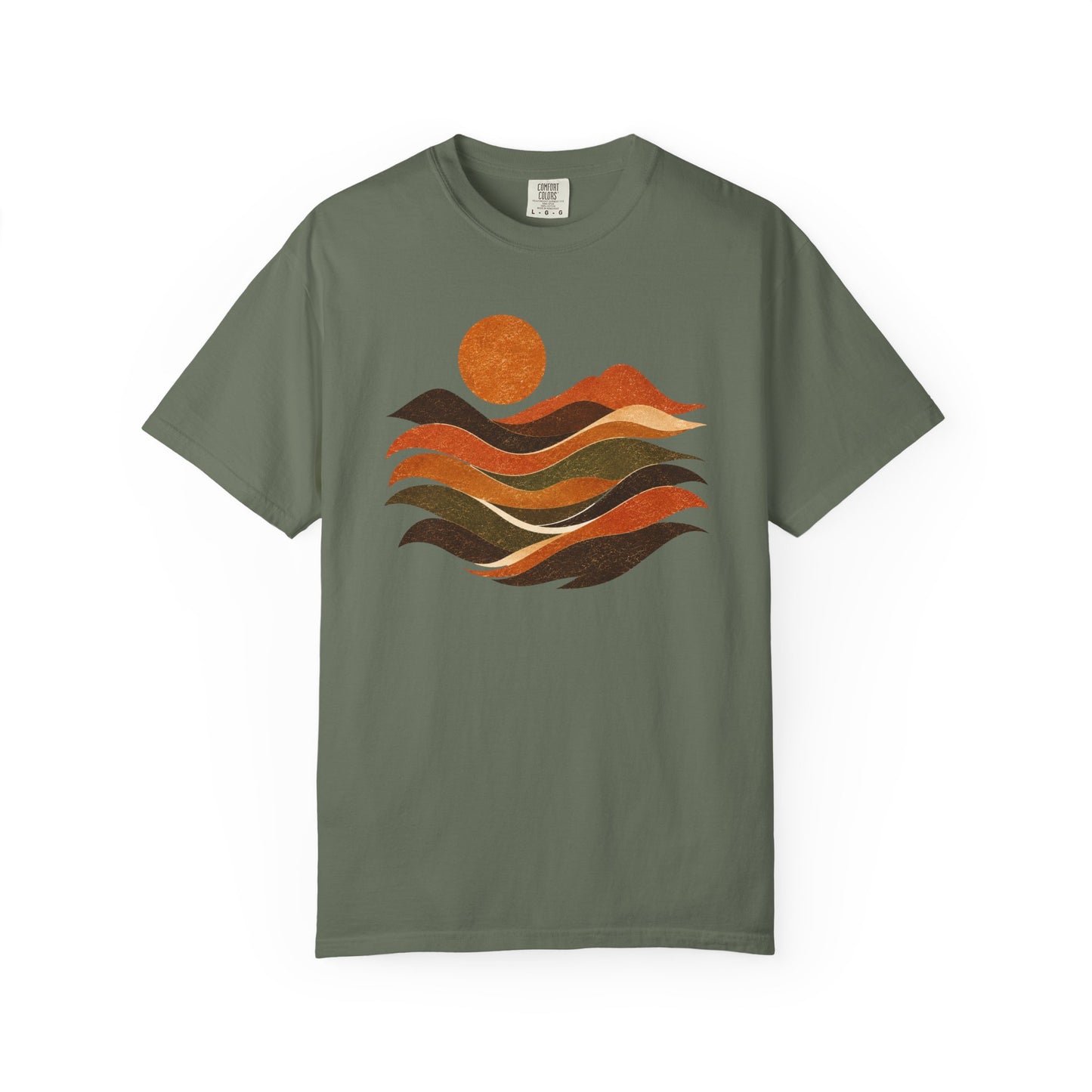 Retro Sunset Waves T-Shirt