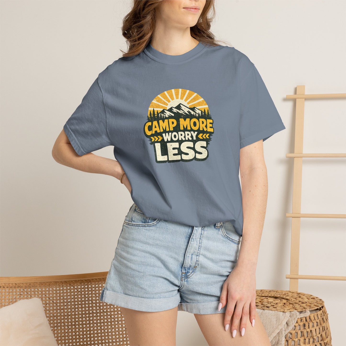 Camp More Worry Less T-Shirt