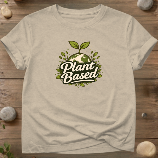 Plant Based Vegan T-Shirt – Sustainable Organic Cotton Tee