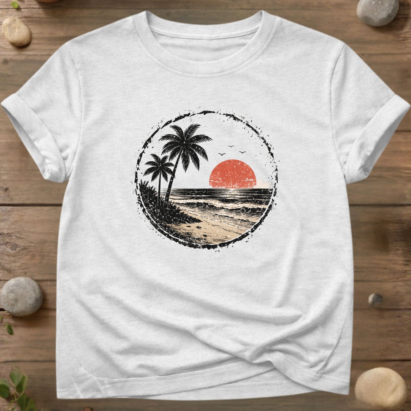 Vintage Palm Sunset T-Shirt
