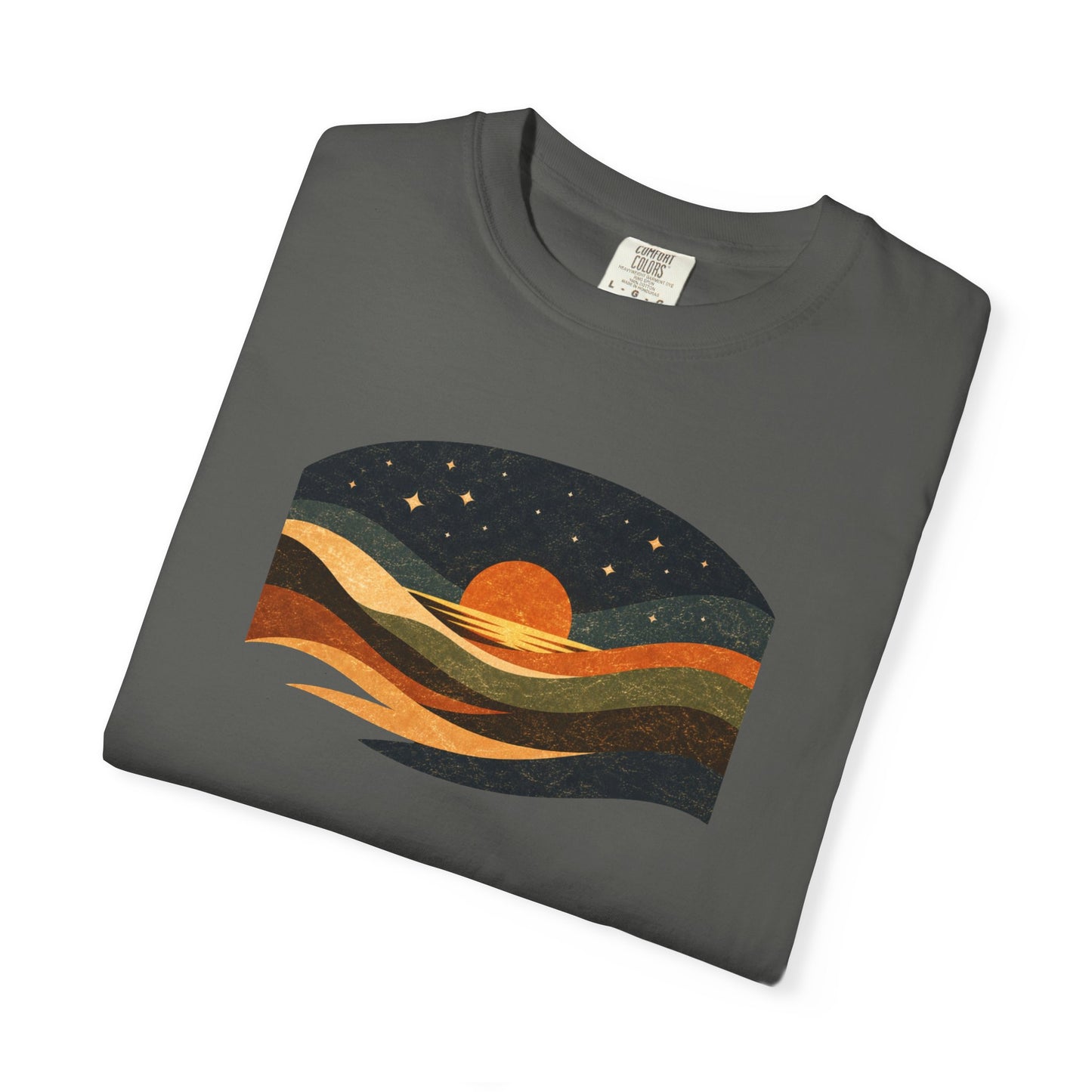 Retro Sunset Wave T-Shirt