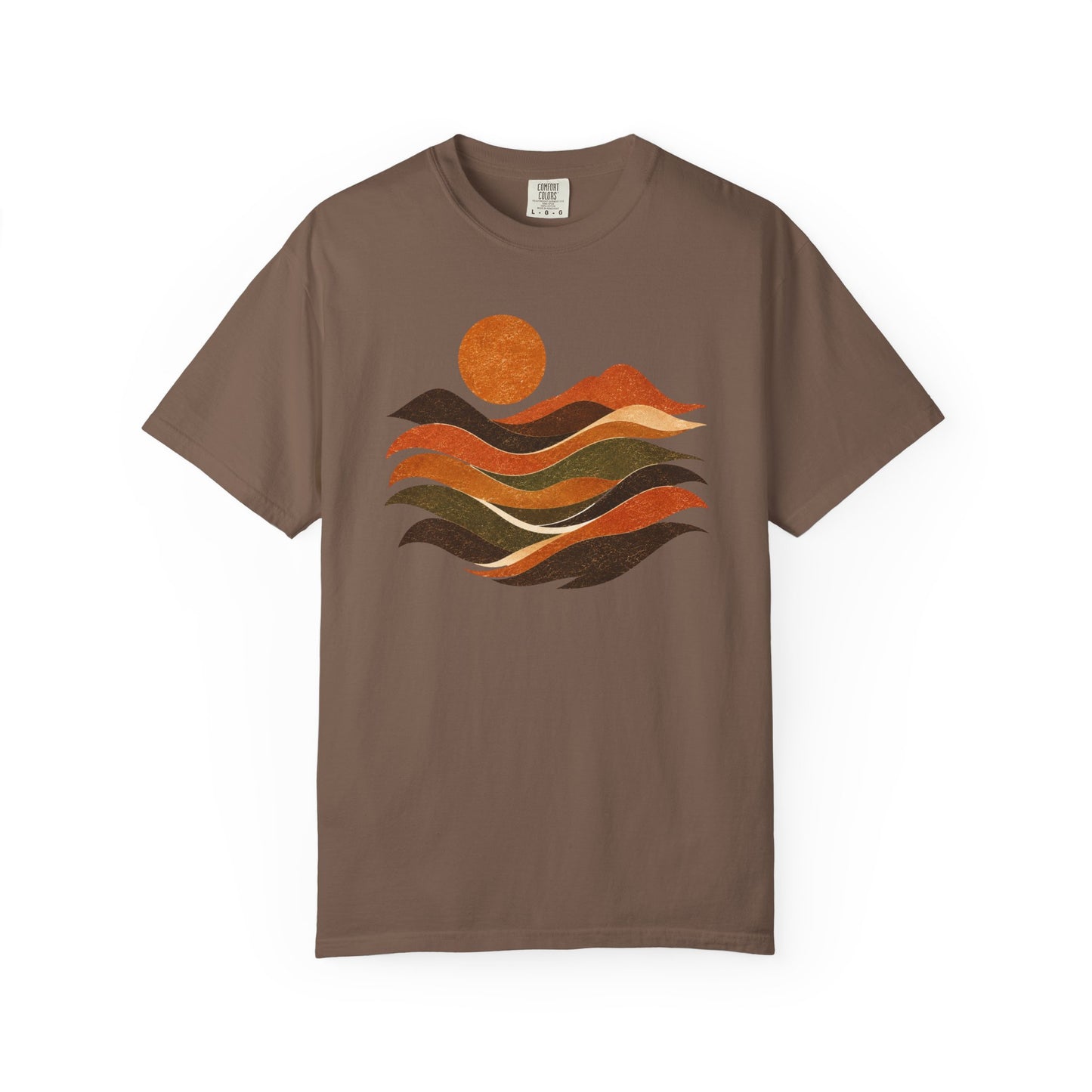 Retro Sunset Waves T-Shirt
