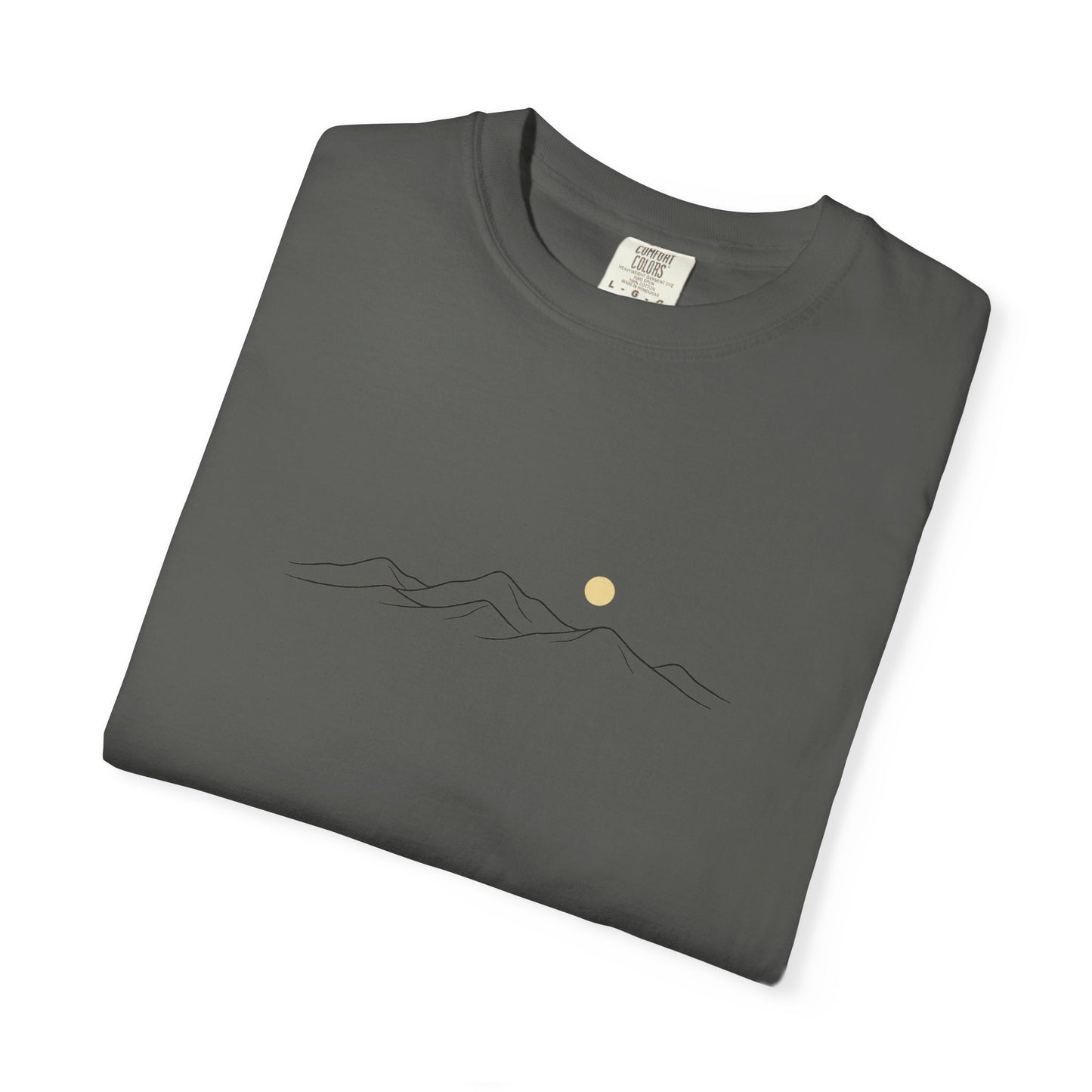 Minimal Mountain Sunrise T-Shirt