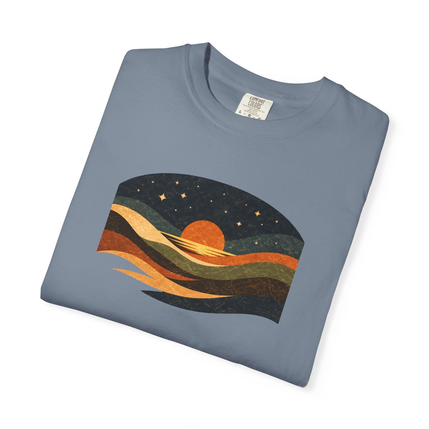 Retro Sunset Wave T-Shirt