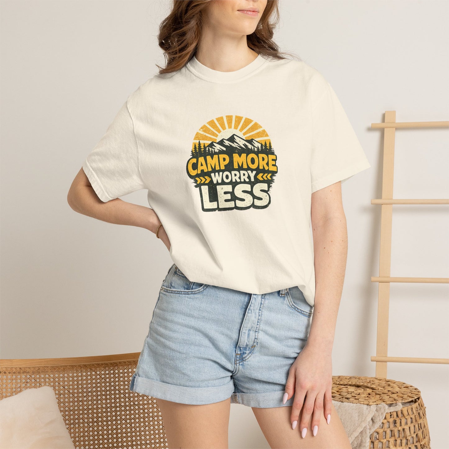 Camp More Worry Less T-Shirt