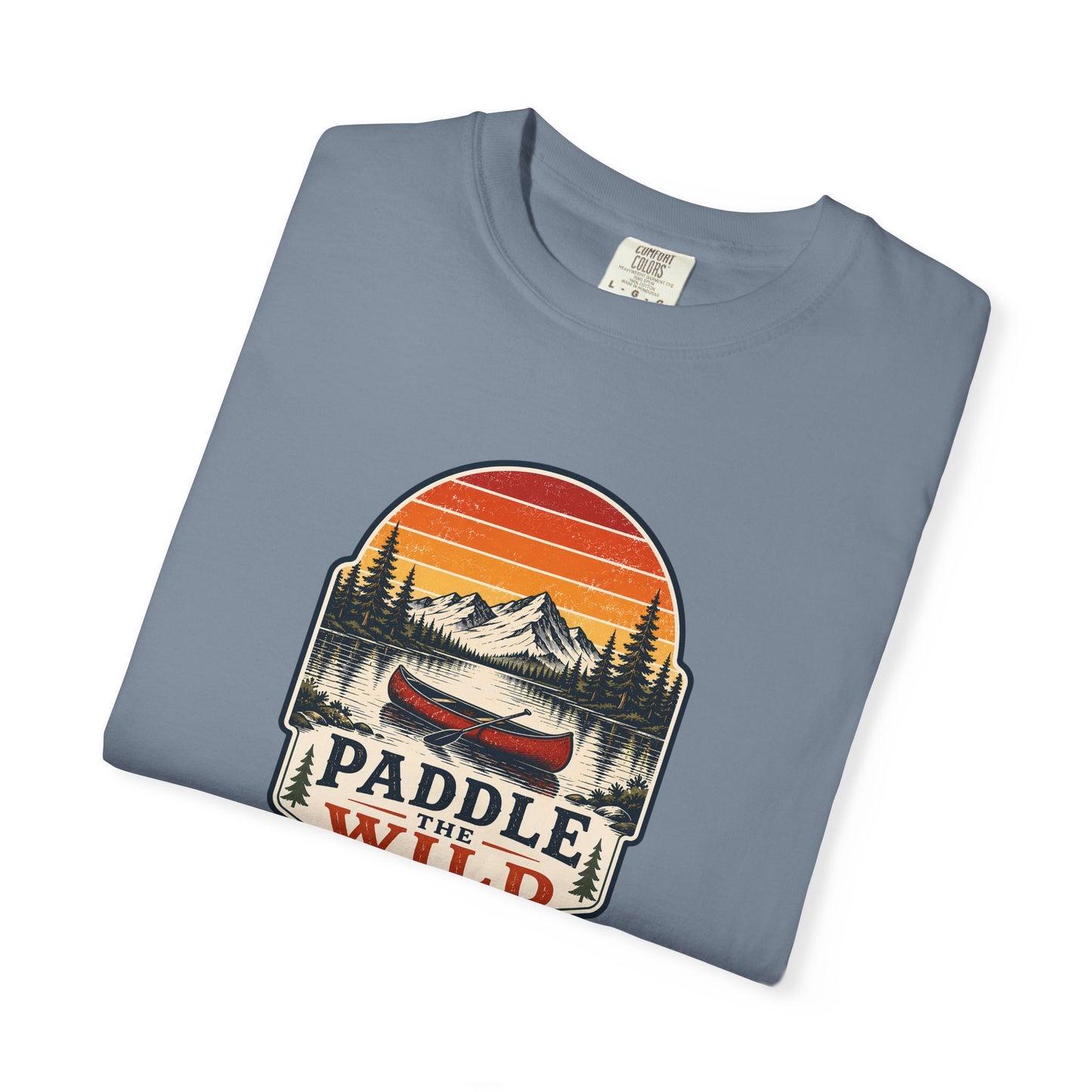 Paddle Wild Canoe T-Shirt