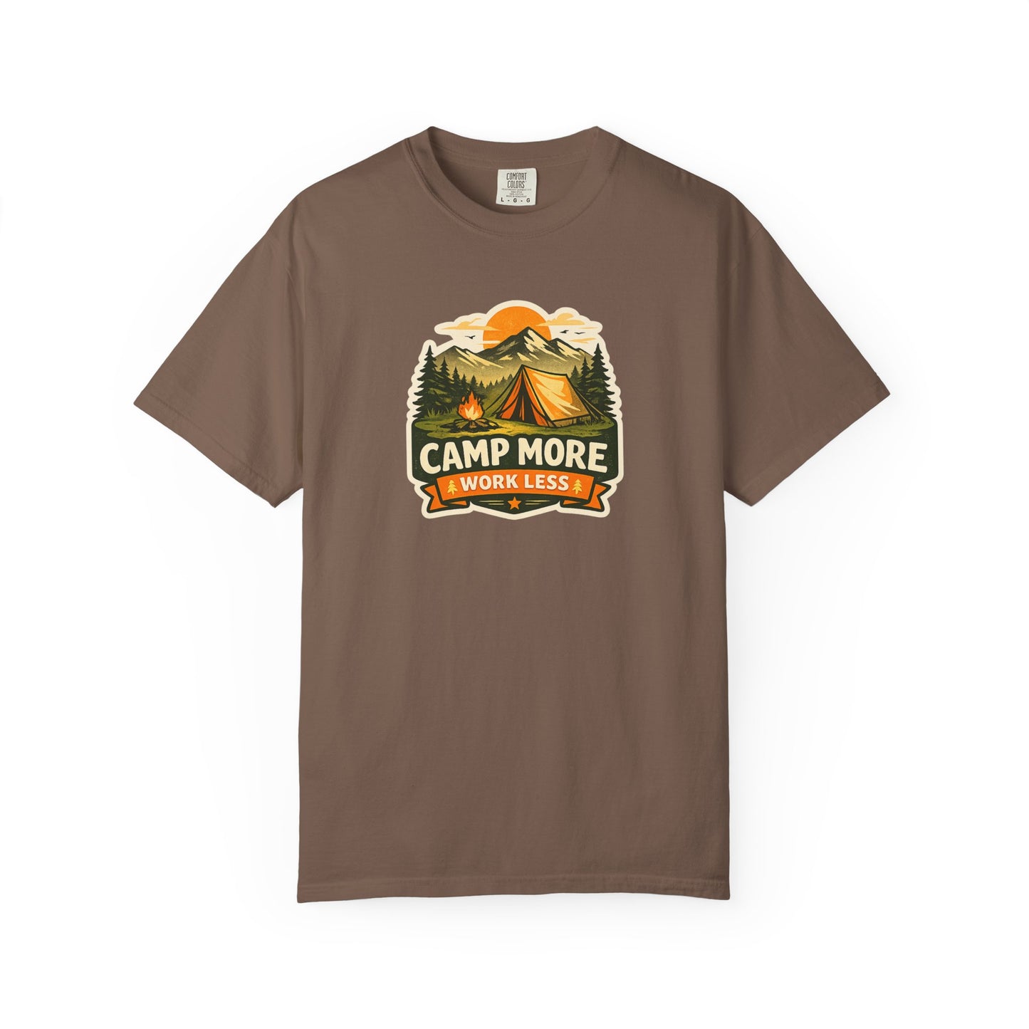 Camp More Work Less T-Shirt
