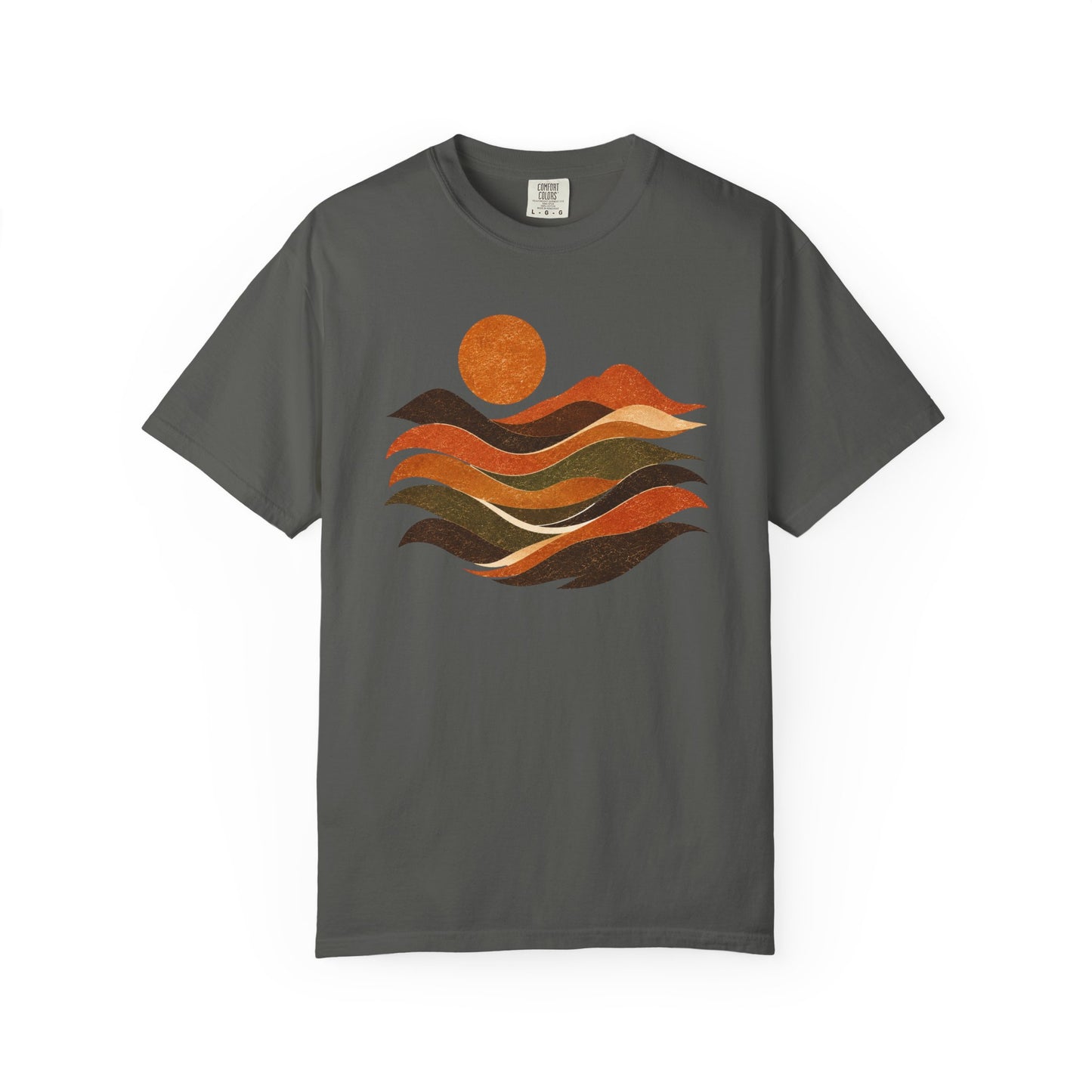 Retro Sunset Waves T-Shirt