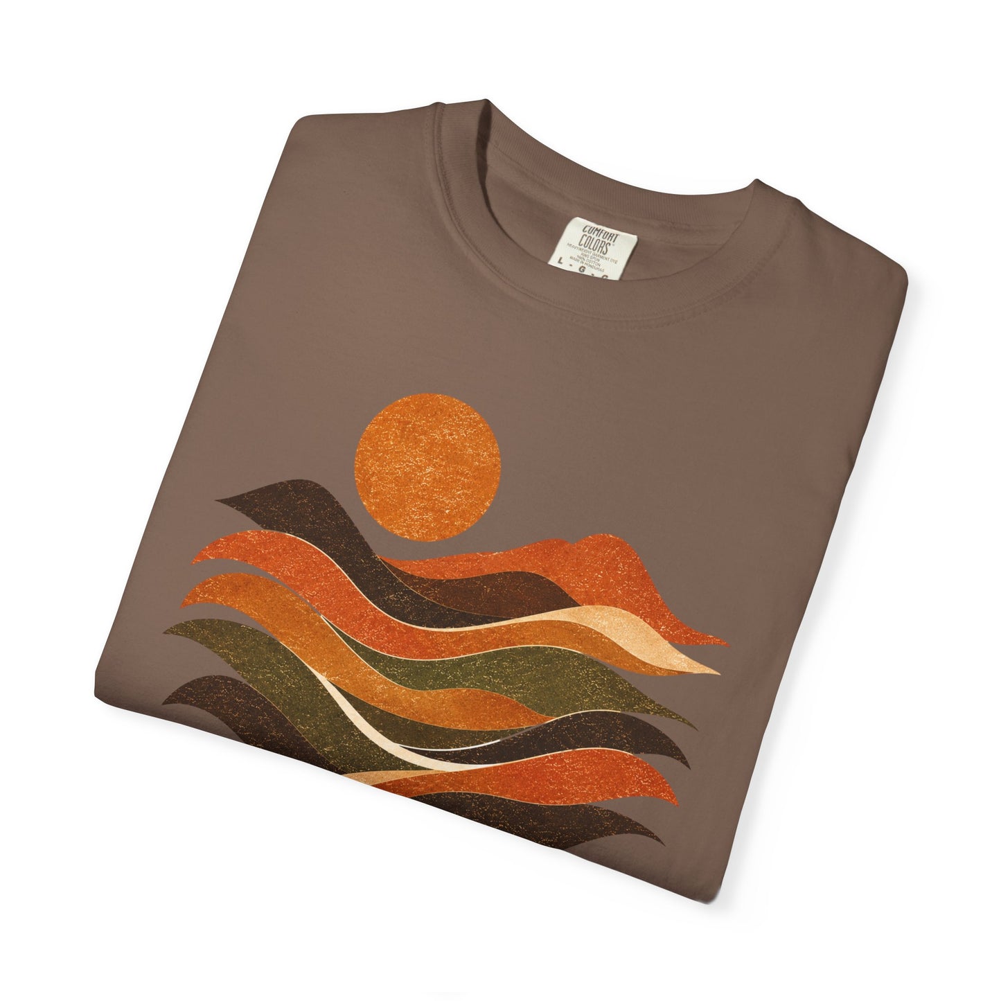 Retro Sunset Waves T-Shirt