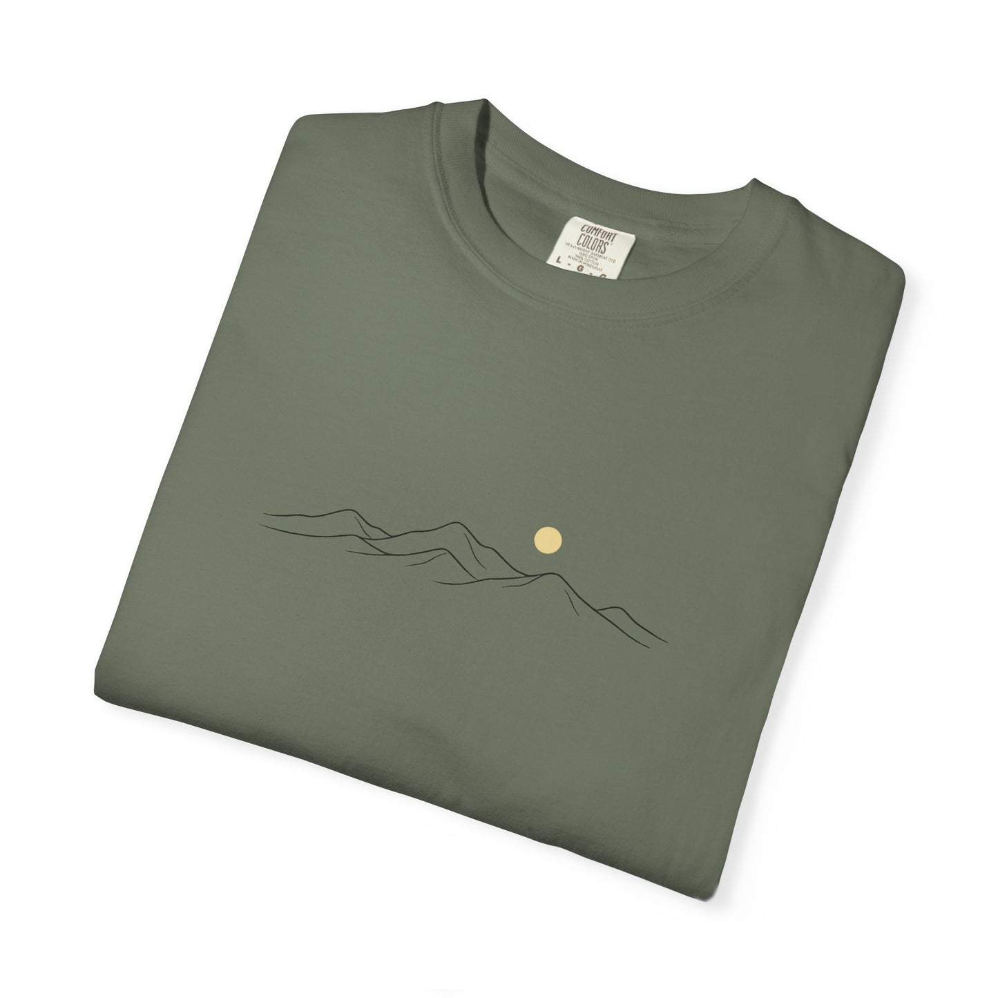 Minimal Mountain Sunrise T-Shirt