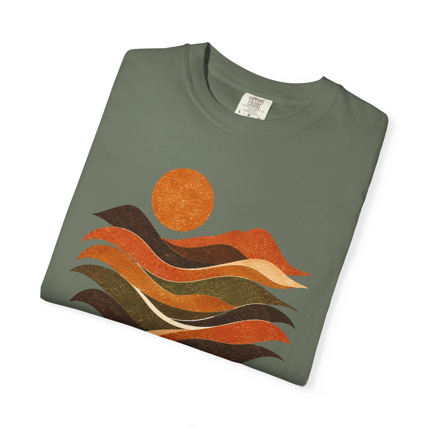 Retro Sunset Waves T-Shirt