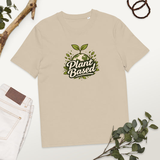 Plant Based Vegan T-Shirt – Sustainable Organic Cotton Tee